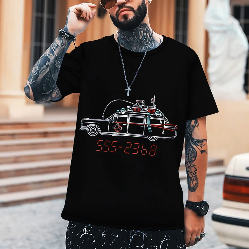 

2022 Men’s Shirt Car Dashboard Speed Passion Fashion New Wear 3D Printing Trendy T-shirt Round Neck Top Casual Oversize 5XL
