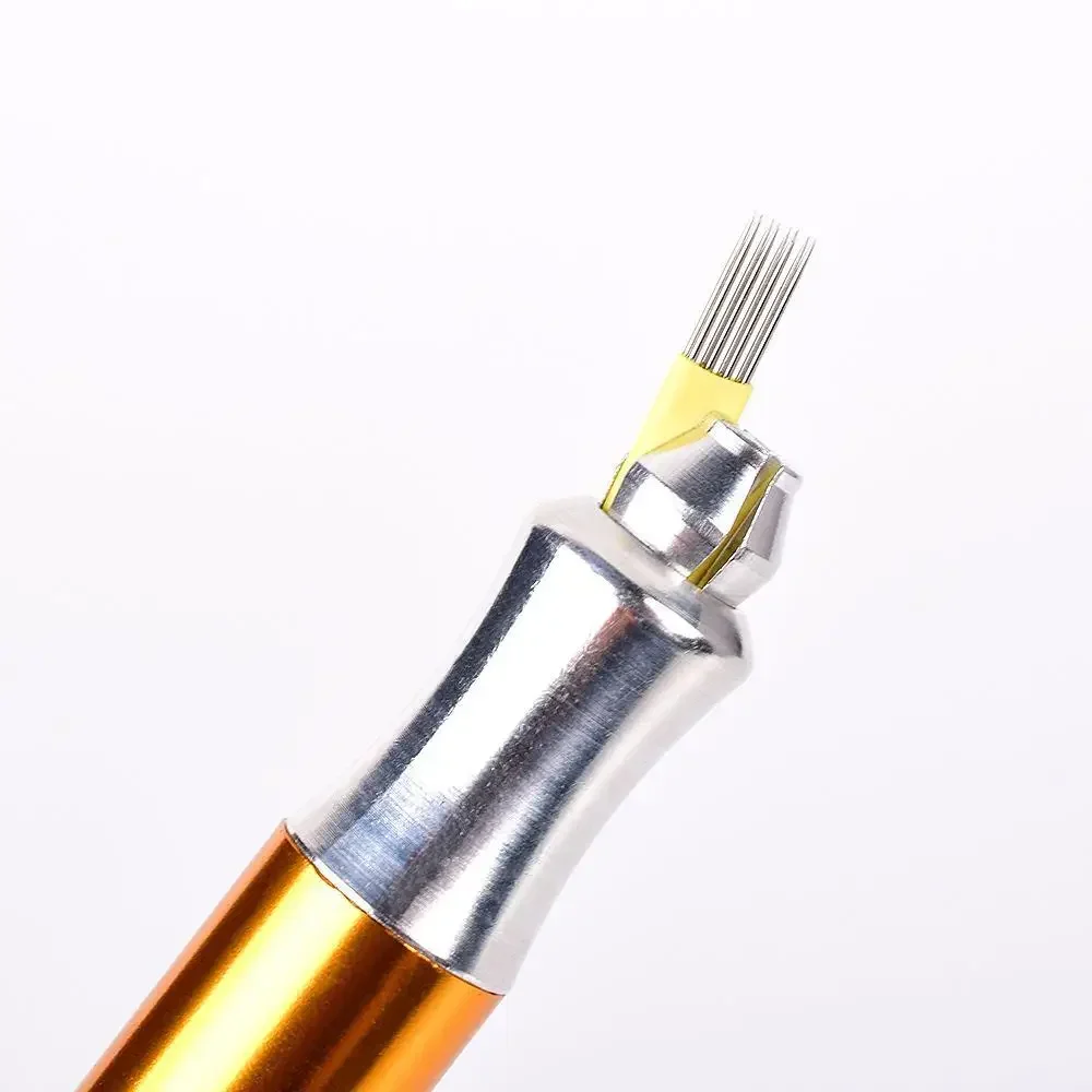 Одноразовая игла для татуировки бровей аксессуары перманентного макияжа лезвия