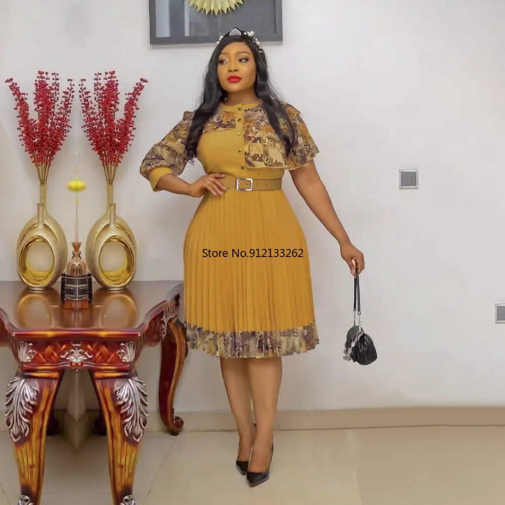 

Женское платье в африканском стиле, с принтом