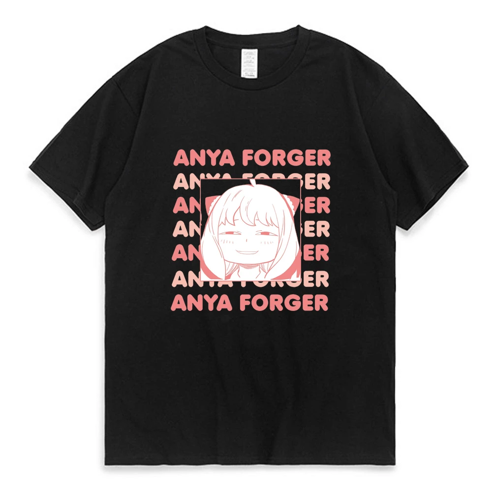 

Japanese Anime SPY X FAMILY T Shirt Men Women Cartoon Clothes Short Sleeve Tees Summer Fashion Streetwear T-shirt Kawaii Tops