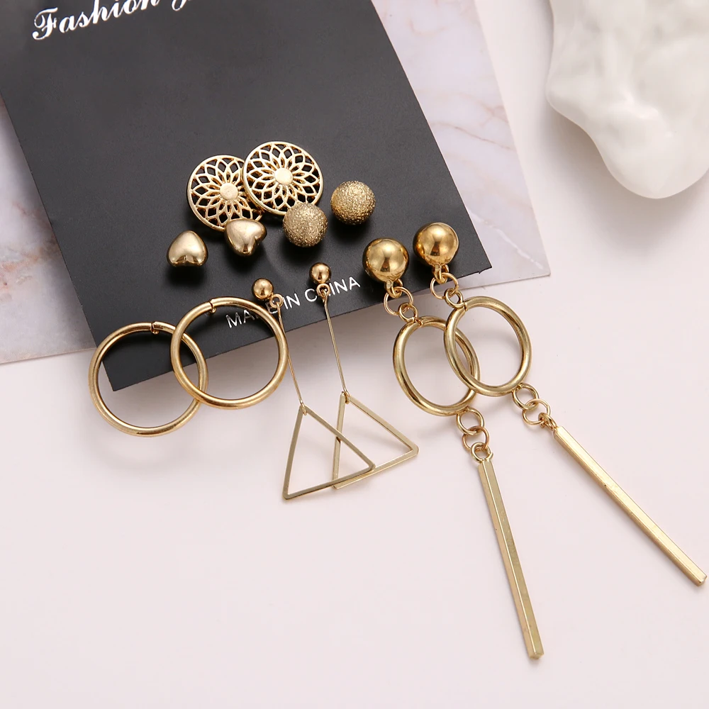 Модные маленькие серьги-гвоздики для женщин роскошные серьги в виде цветка с