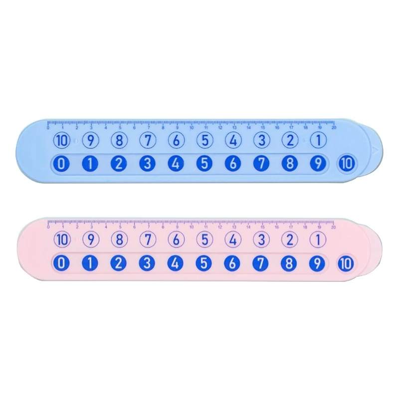 

Math Learning Digital Decomposition Ruler Addition and Subtraction Calculator Numbers Matching Ruler for Home & School