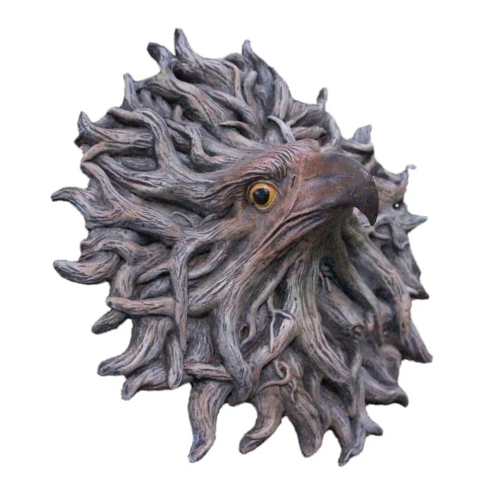 

1Pc Eagle Tree Statue Wall Decoration Animal Figurine Party Favor
