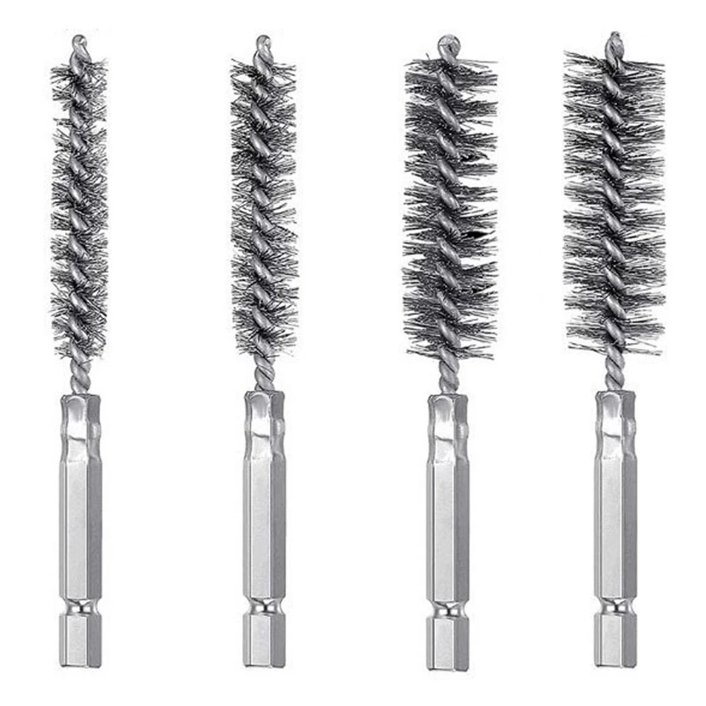 

Эффективная Чистящая Щетка из нержавеющей стали 4 шт. для зеркальной и полировки автомобильной и производственной промышленности