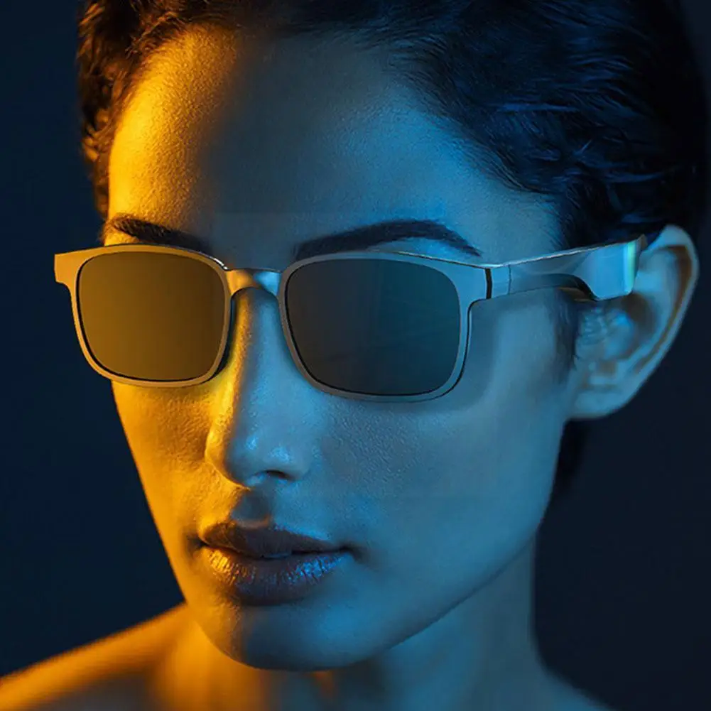 

AR Smart Glasses Waterproof Sunglasses Support Calling Music Bluetooth Audio Sunglasses For Men And Women Smart Eyeglasses N7G9