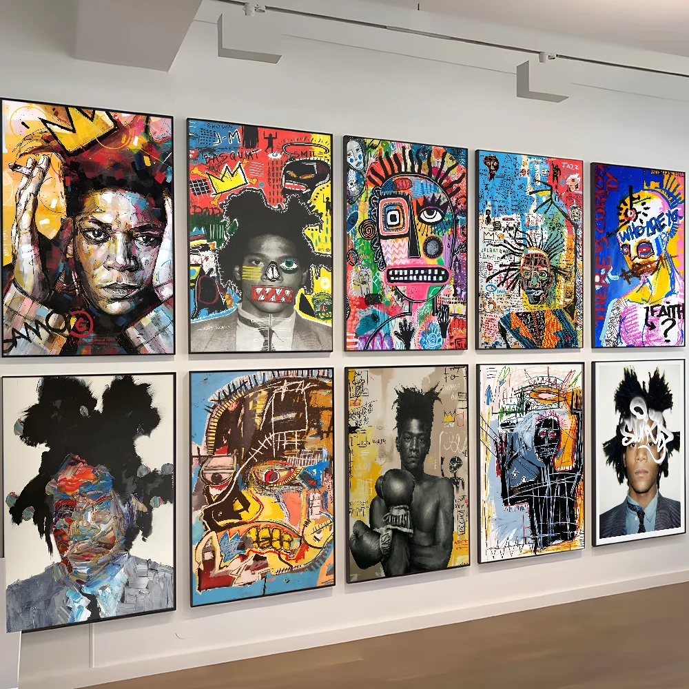 Классический аниме-плакат J-Jean-M-Michel граффити современный стиль украшение на