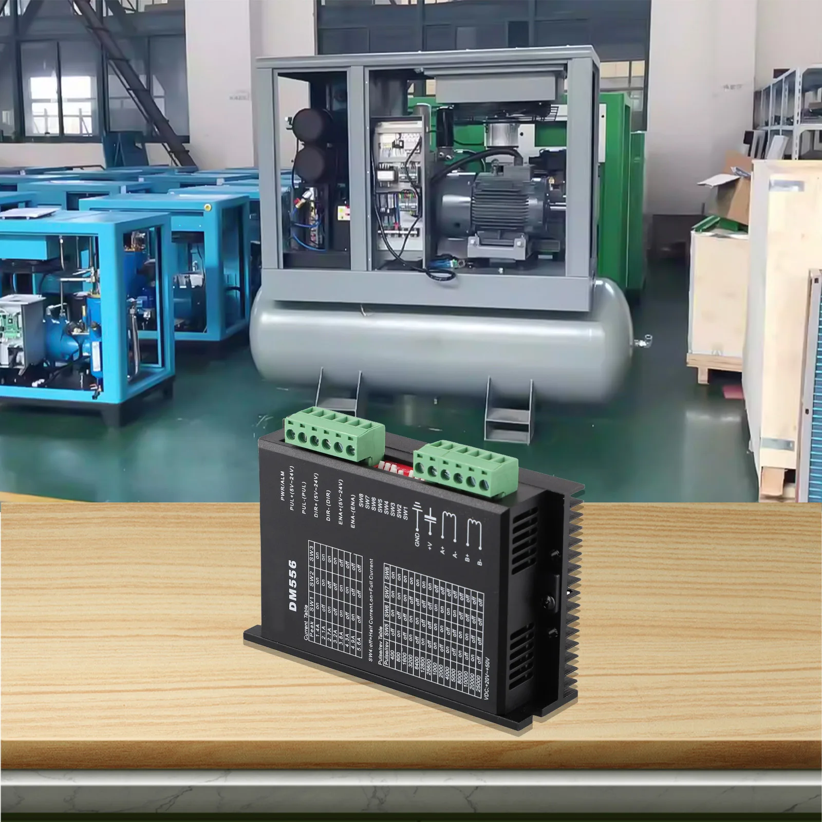 Драйвер двигателя DM556 широкий диапазон напряжения регулируемый ток подходит для