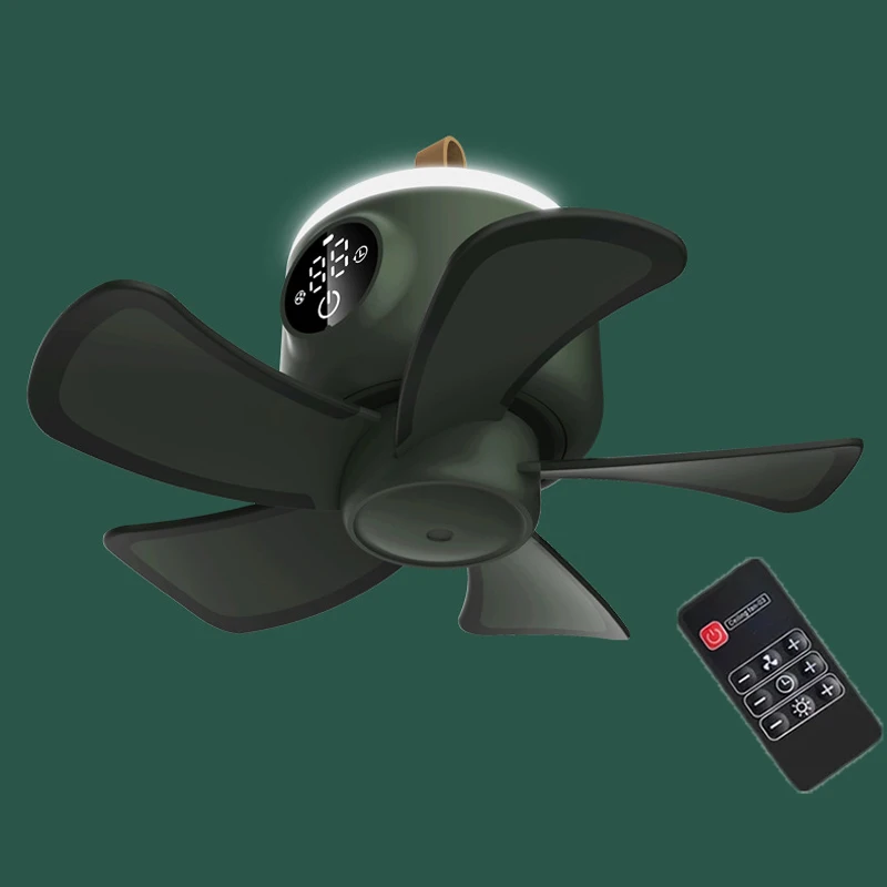 

USB-вентилятор потолочный с дистанционным управлением, 8000 мАч, 4 скорости