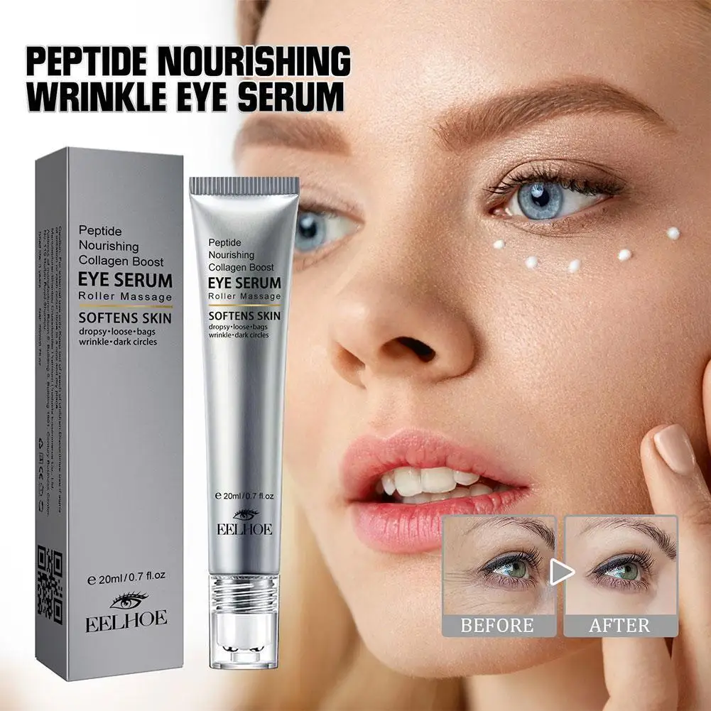 

Effective Anti-Wrinkle Roller Eye Serum Fade Fine Lines Eye Dark Care Circles Puffiness Moisturizing Bags Remove Eye Whiten R6S6