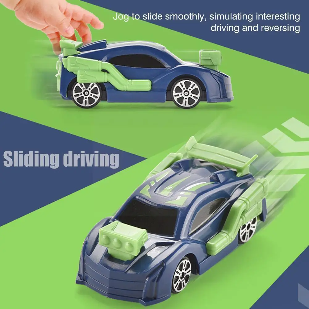 

Catapult Car Toys Ejection Super Racing Car Ejection Running Shoes Inertia Vehicle Competitive Toys For Children A2j0