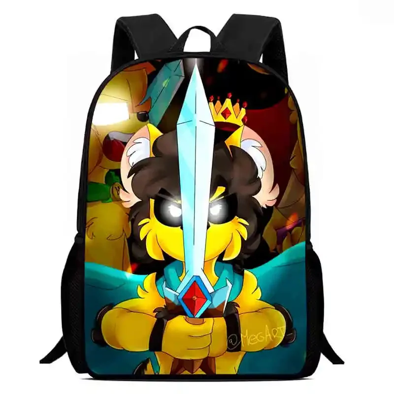 Детский рюкзак с принтом Mikecrack школьные ранцы героями мультфильмов для мальчиков