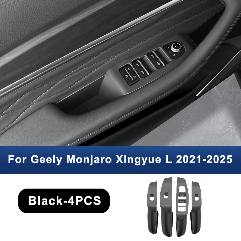 

Для Geely Monjaro Xingyue L 2021-2025 подъемная панель окна автомобиля, силиконовая накладка, подъемная панель, защитный коврик, украшение, автоаксессуары