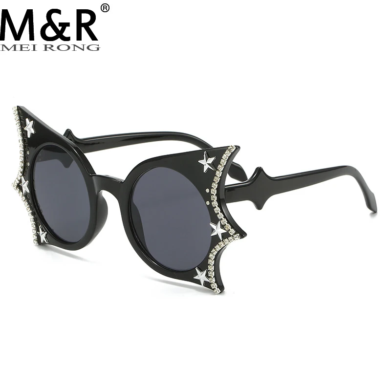 

2023 Fashion New Line Women's Butterfly Sunglasses Retro Gradient Diamond Frame Trendy Street Photo Decorative Glasses Oчки