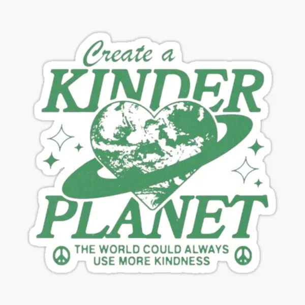 Create A Kinder Planet X 5 шт. наклейки для багажа аниме декор стены автомобиля бутылки с