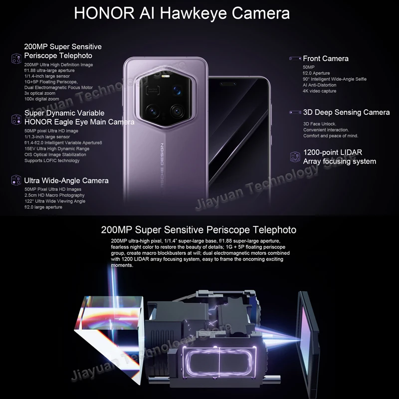 Смартфон HONOR Magic7 RSR 16/512ГБ 24ГБ/1ТБ