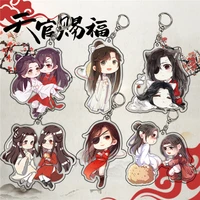 new arrival anime keychain heaven official%e2%80%99s blessing peripheral acrylic double sided hd keychain no 1 no 23