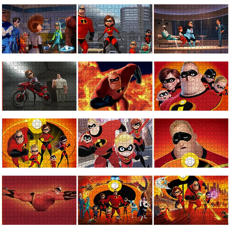 Женский суперсемейный пазл, 2 головоломки Disney 300/500/1000 штук, пазлы для взрослых, игрушки для декомпрессии, интеллектуальная игра для детей Женский суперсемейный пазл, 2 головоломки Disney 300/500/1000 штук, пазлы для взрослых, игрушки для декомпрессии, интеллектуальная игра для детей