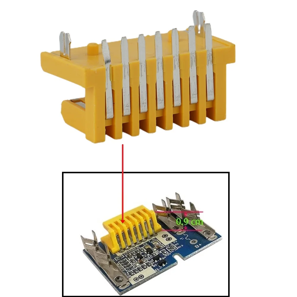

Защитная плата, соединитель PCB BMS, желтая плата 18 в, защитная плата для зарядки, Соединительный терминал для Makita, абсолютно новый