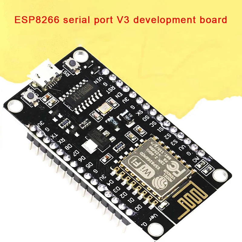 

Nodemcu Lua V3 Esp8266 Wireless module Lua WIFI Internet of Things Development Board with USB Port