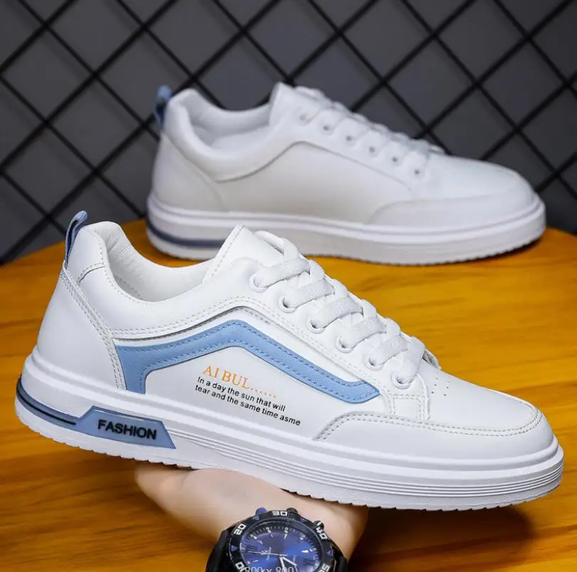 

Men's Shoes 2022 summer new men's breathable white low top casual shoes fashion board shoes men's sneakers кроссовки мужские