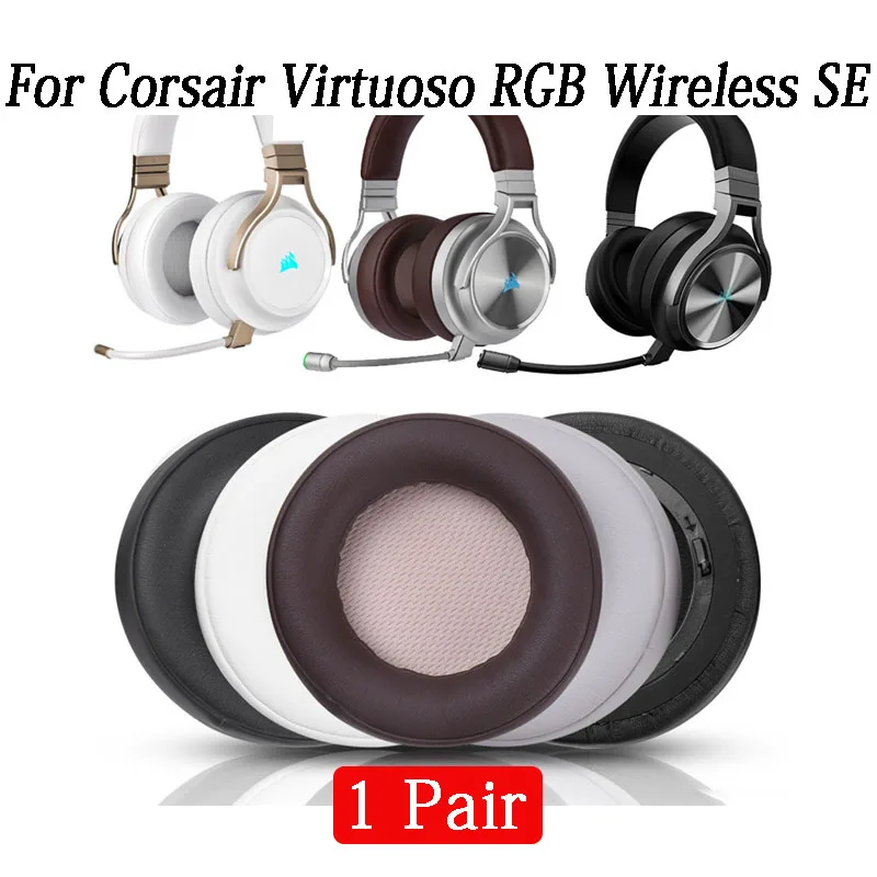 

Сменная детская подушка для беспроводной гарнитуры CORSAIR virtuosс RGB SE, наушники из Протеиновой кожи, наушники с лучом для головы