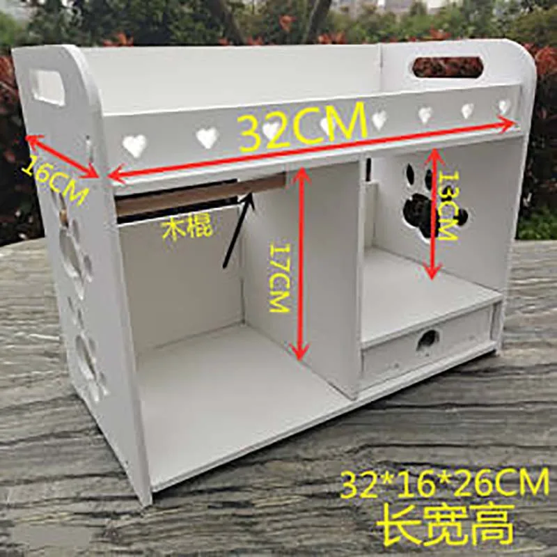 Мини-кукла мебель для спальни детский игровой домик двойная кровать деревянная