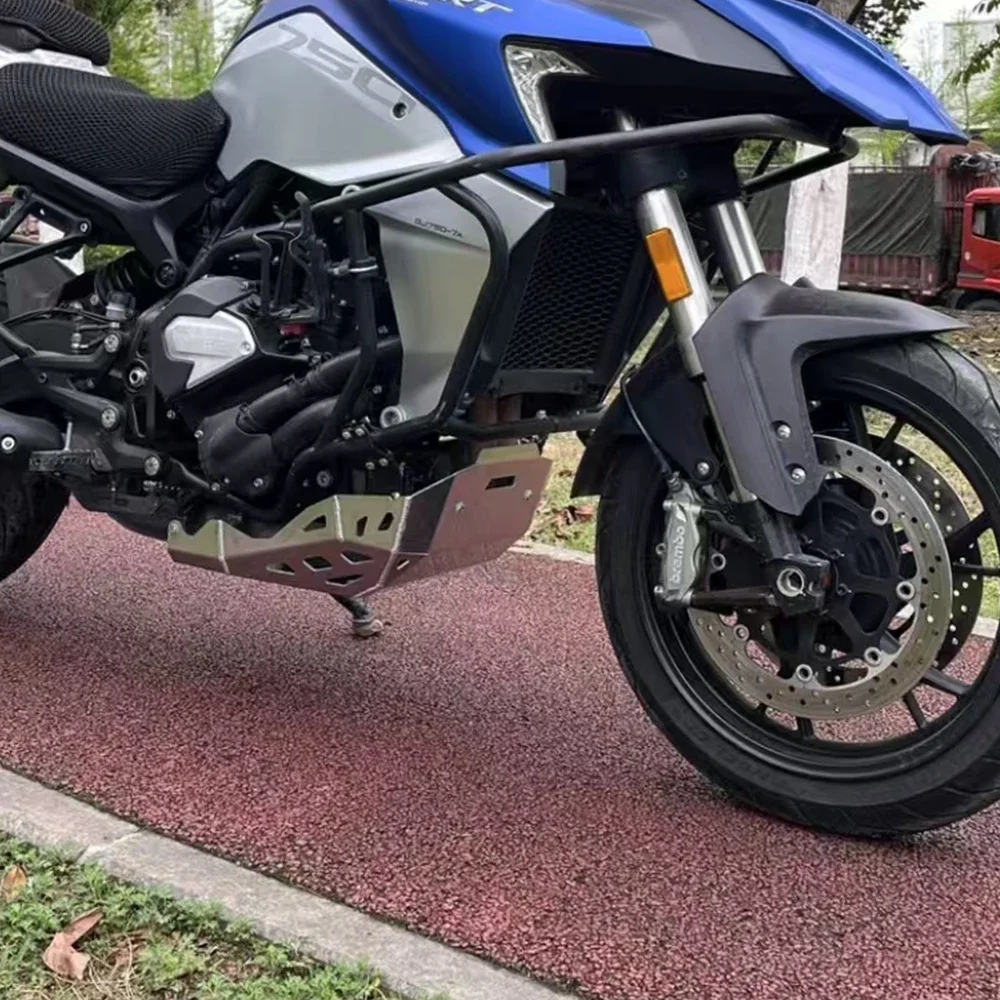 Аксессуары для мотоциклов брызговик двигателя защитная крышка QJMOTO QJ SRT750 SRT750X 750SRT