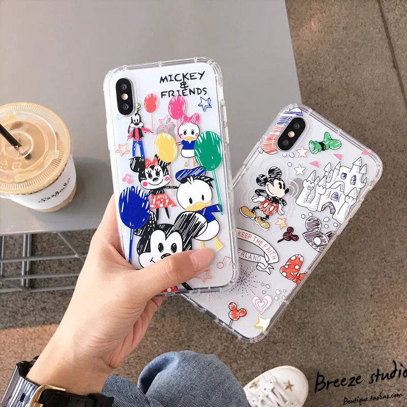 

Чехол для iPhone6/7/8/11/12/13, с рисунком Микки Мауса