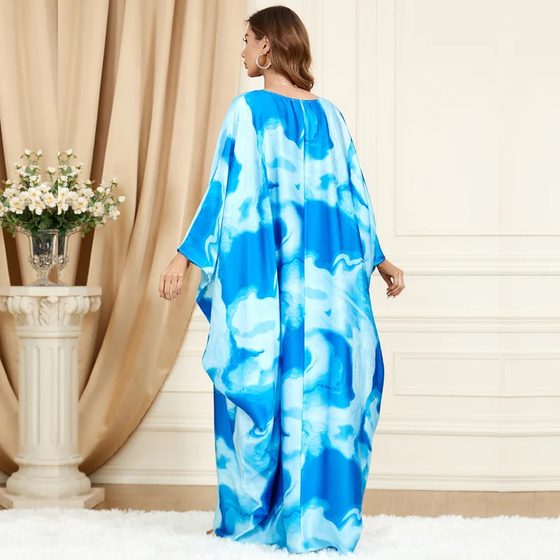 Ramadan Eid Muslim Fashion Abaya Dress African Dresses For Women Dashiki Long Maxi Dress Ladies Traditional Clothing Fairy Dress