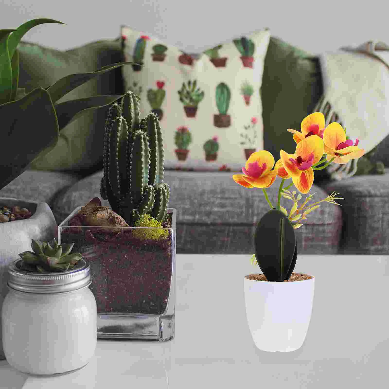 

3pcs Fake Potted Artificial Bonsai Artificial Decoration Artificial in Pot Faux