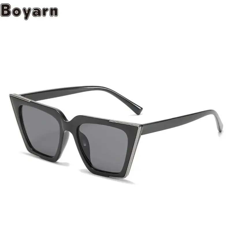 

Boyarn New Cat Eye Sunglasses, Steampunk Fashion, Online Popularity, Same Glasses, Women's Gafas De Sol Sunglasses S