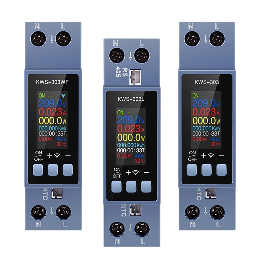 KWS-303 Измеритель напряжения и тока переменного 85-290 В Многофункциональный