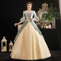 Renaissance 18th Century Baroque Rococo Marie Antoinette Dresses Women Victorian Masquerade Gowns Historical Theater Clothing 5