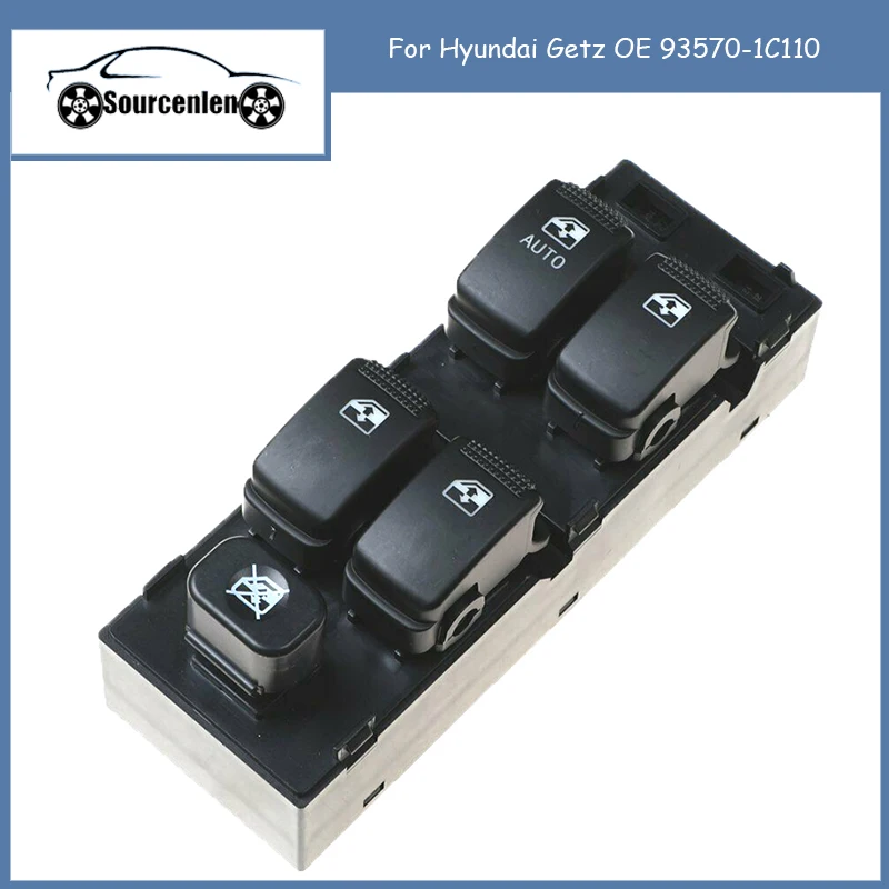

NEW Electric Window Main Switch Electric Power Window Master Switch for Hyundai Getz OE 93570-1C110