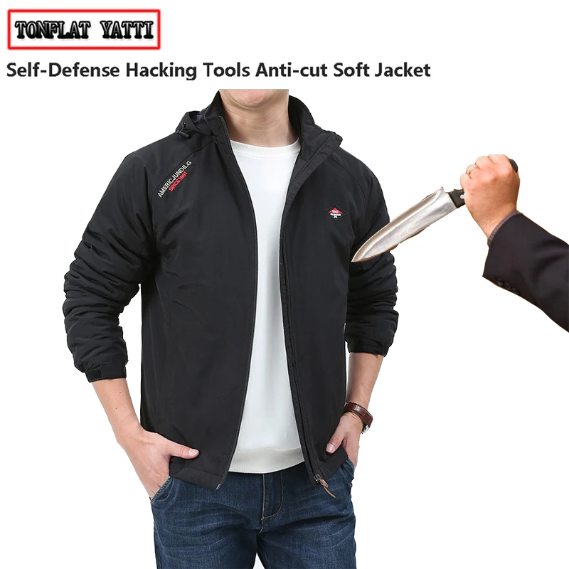 

New Self-Defense Anti-Cut Anti Stab Jacket Auto Defesa Fbi Swat Police Flexible Lightweight Stealth Military Tactical Clothing