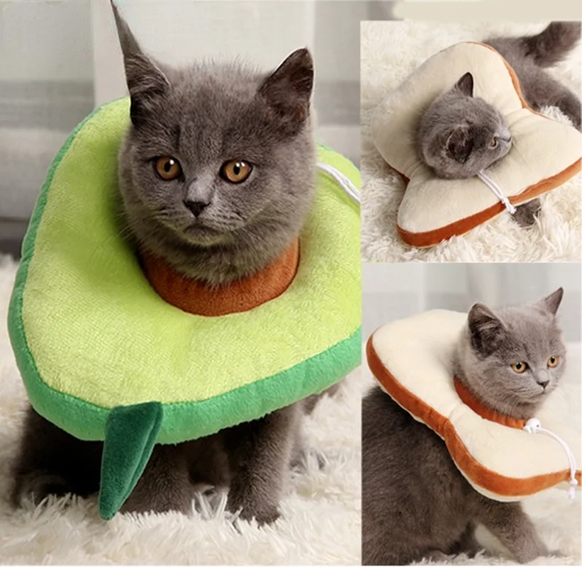 Cat fruit Recovery Collar Pet Elizabethan Collar Dog Cat Soft Anti-bite Surgery Recovery Wound Healing Collar Pet accessories