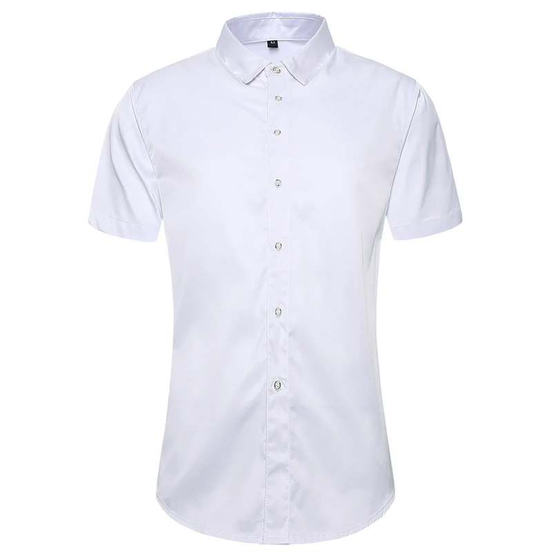 

Блузка мужская летняя с коротким рукавом, черная/белая, оверсайз