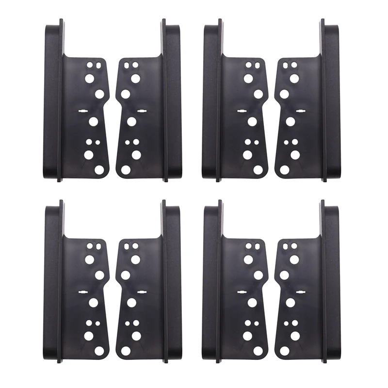 

Fit For Toyota 8 Double Din Fascia Facia Dash Kit Car Stereo Side Trims Brackets