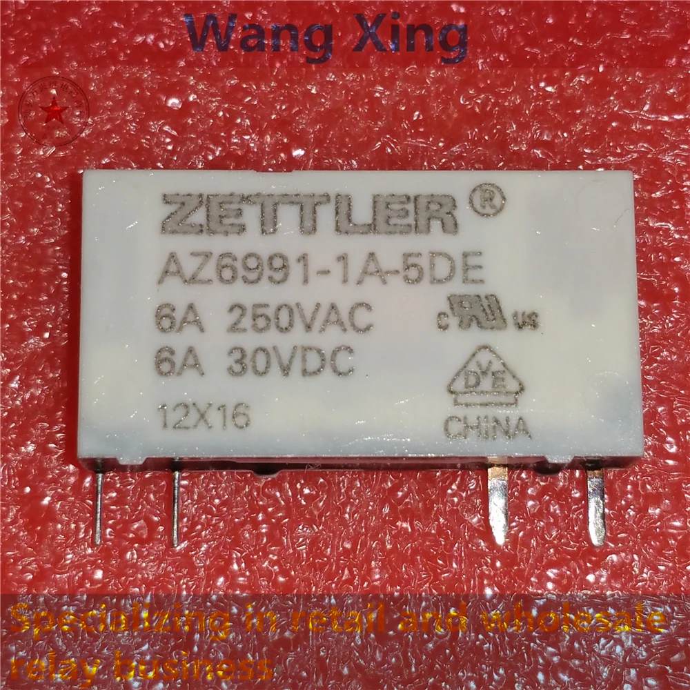 

AZ6991-1A-5DE AZ6991-1A-12DE AZ6991-1A-24DE реле электромагнитной мощности 4pin