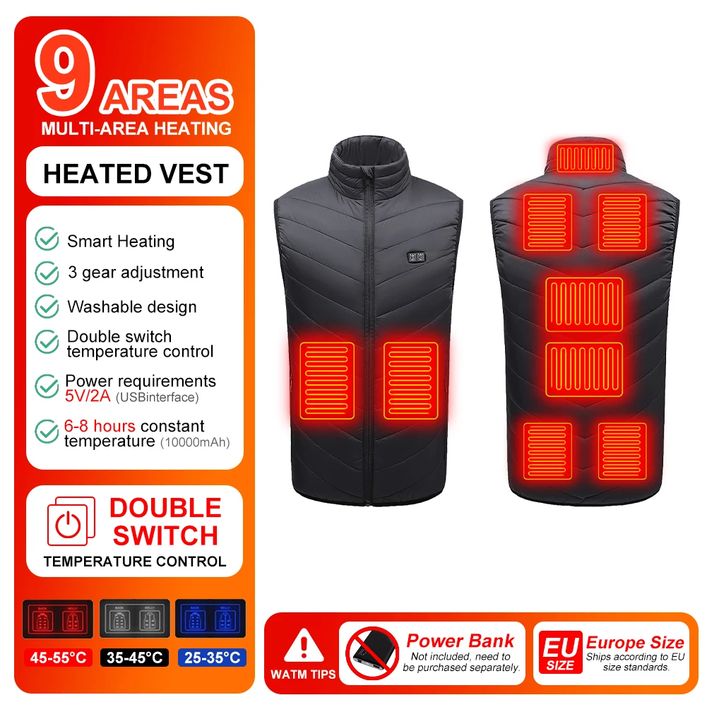 Рисунок 5 - Жилет с подогревом ЕС для мужчин и женщин