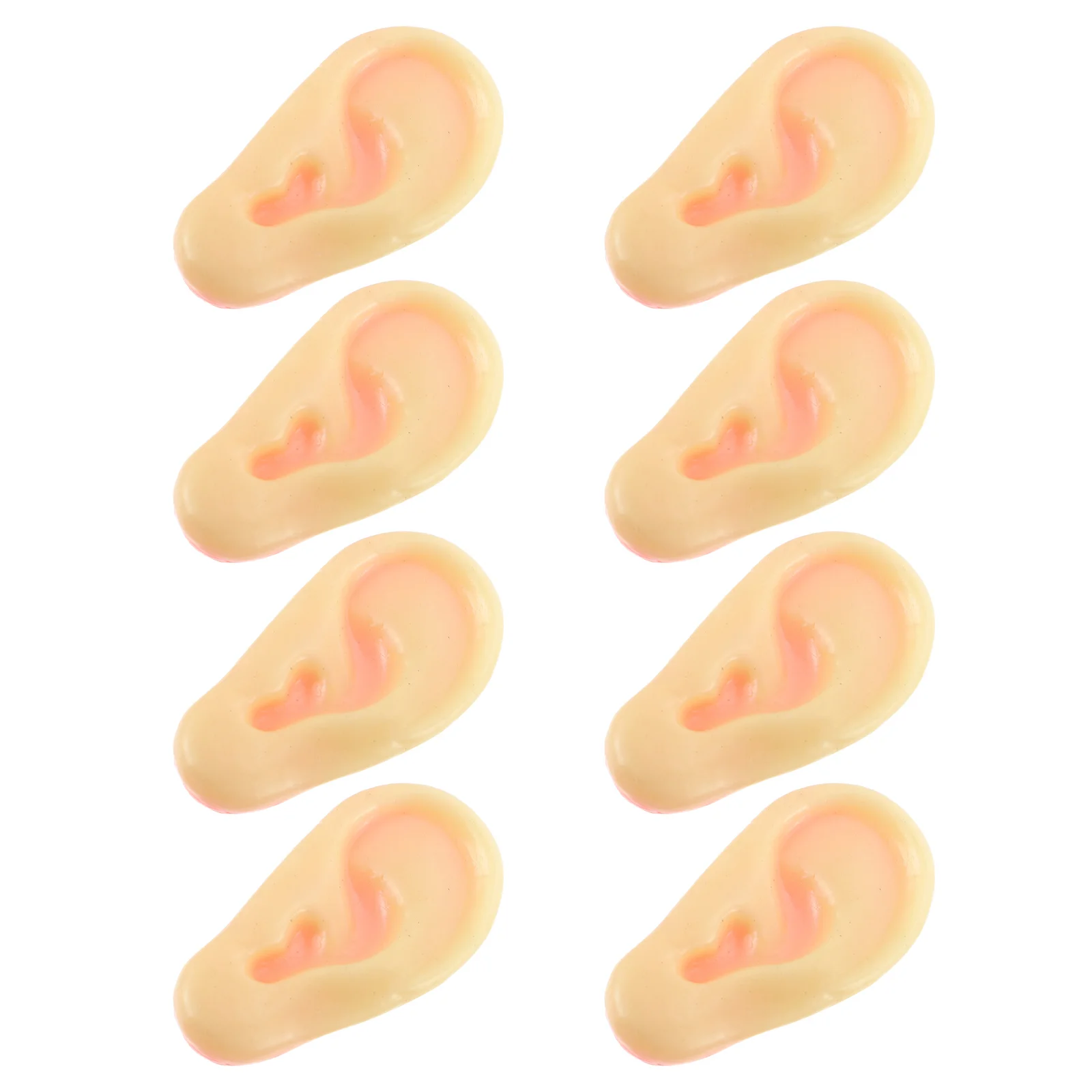 

8Pcs Simulated Ears Models Playthings for Kids Ear Shaped Pranking Playthings
