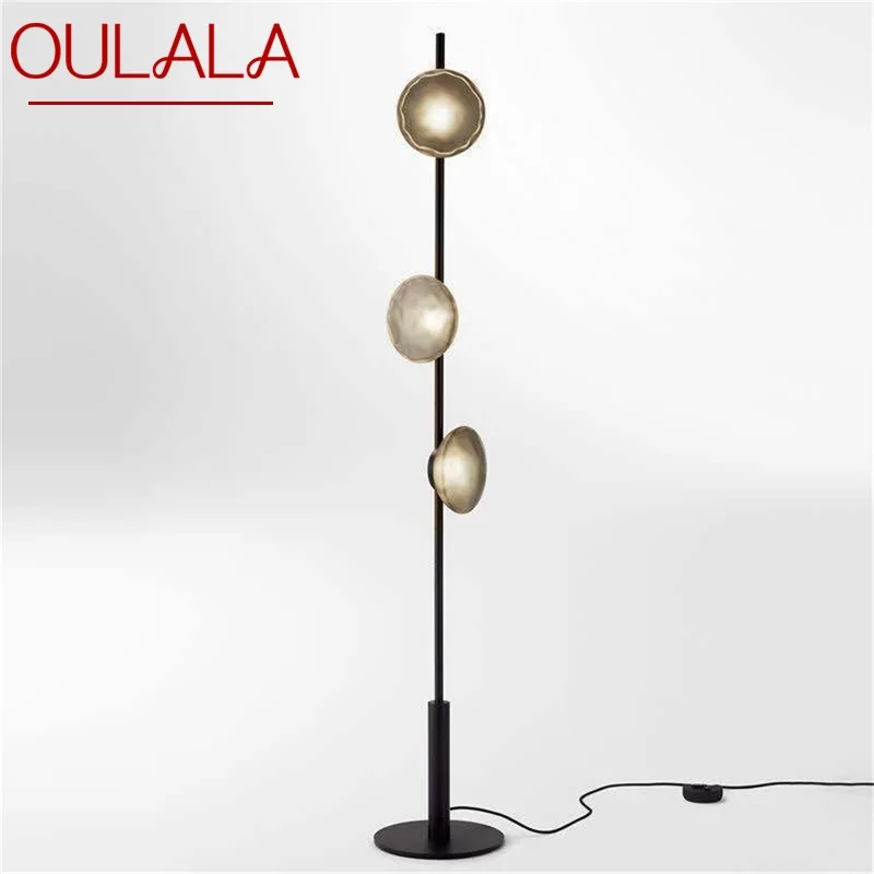 

OULALA Postmodern Vintage Floor Lamp Nordic Creative Luxury Simple LED Standing Decor Light for Home Living Room Hotel