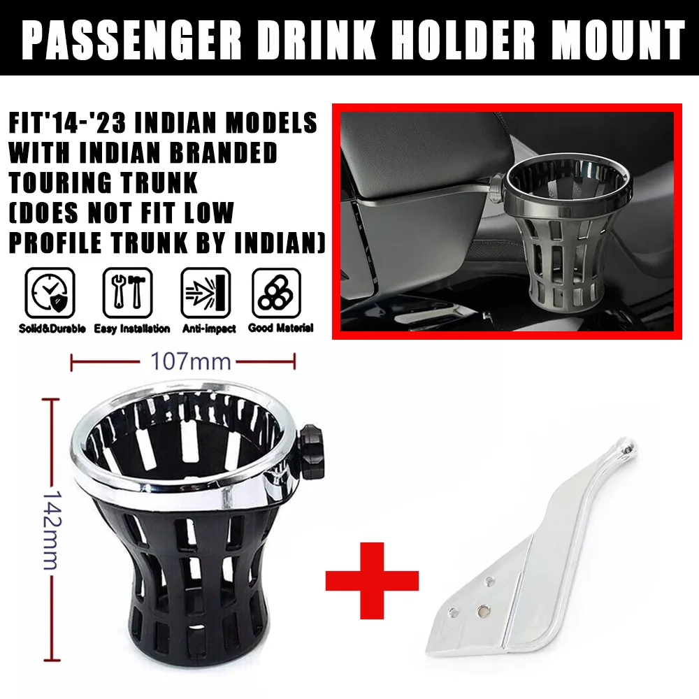 НОВЫЙ для Indian Pursuit Roadmaster Dark Horse Limited 2014 + Up новый аксессуар мотоцикла держатель