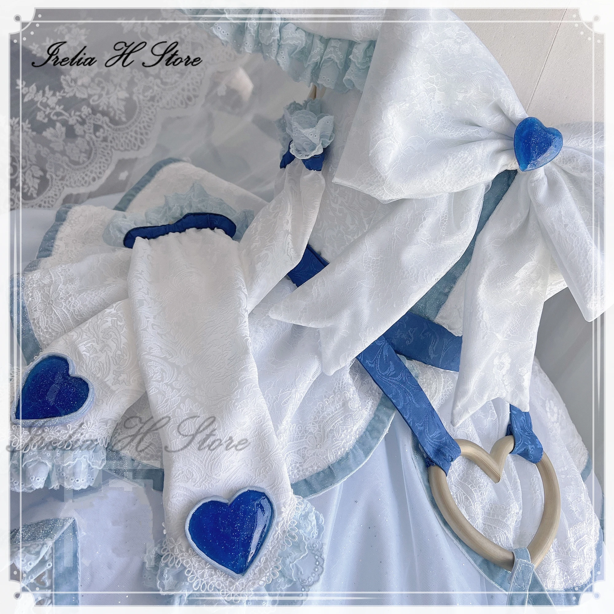 Irelia H магазин размер на заказ красивое лечение макс. сердца белый косплей костюм