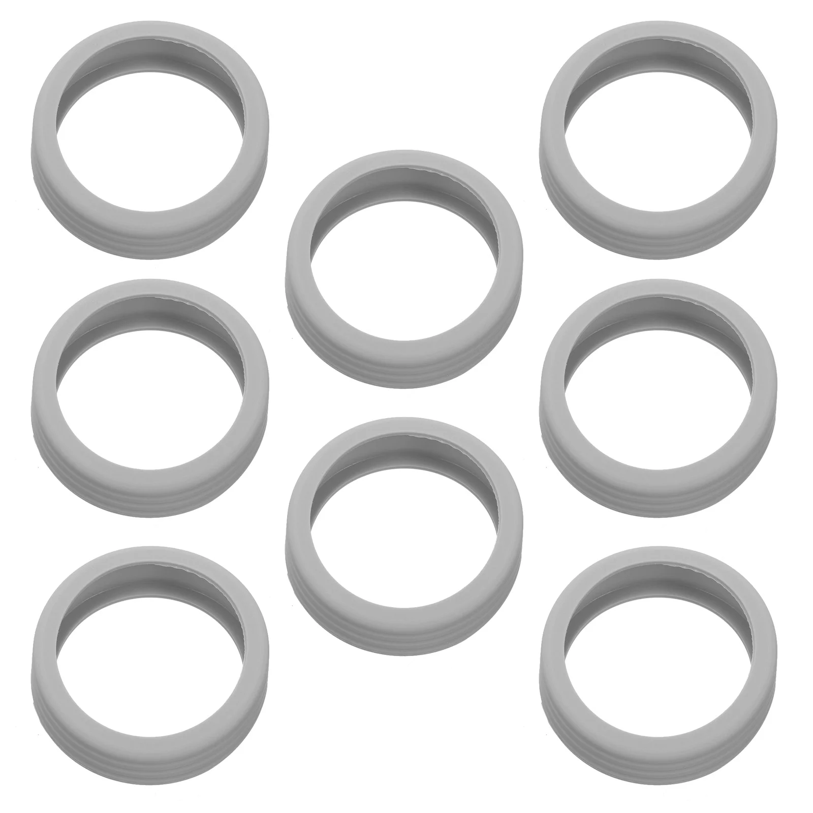

8 Pcs Silicone Wheel Covers Your Suitcase Protector Luggage Caster Wheels Replacement Kit Travel Mute
