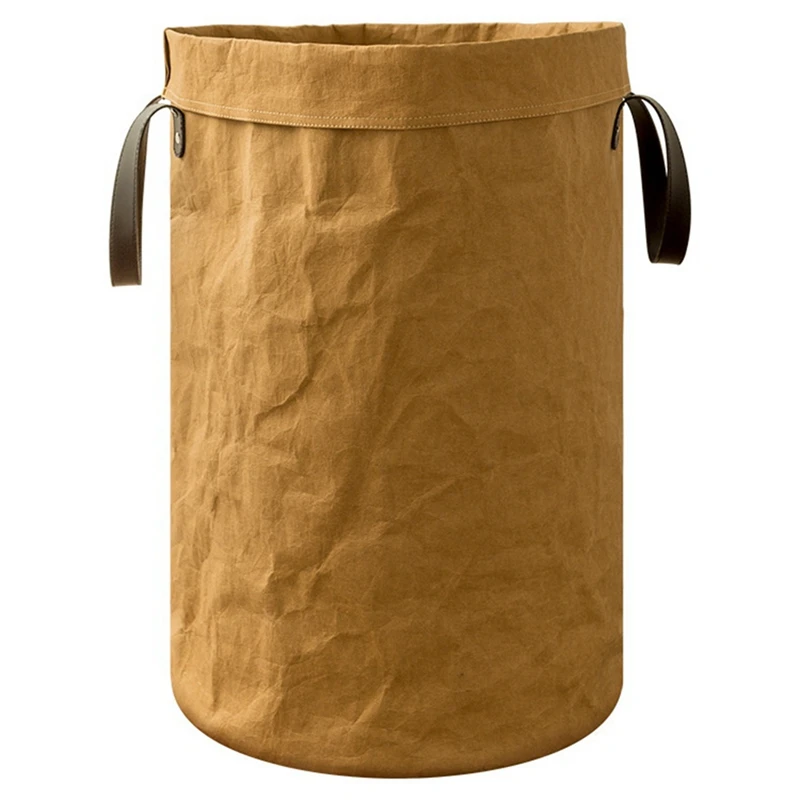 

Upright Useful Comfortable Touch Laundry Hamper Bag Saving Space Laundry Basket With Handle For Bathroom