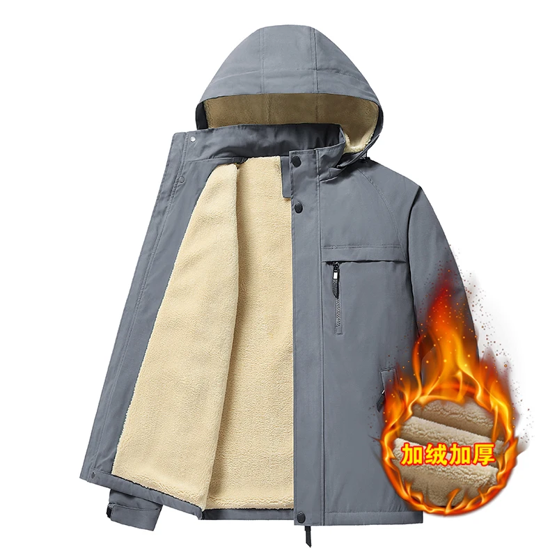 

Зимняя мужская куртка, водонепроницаемая ветрозащитная теплая парка, пальто, верхняя одежда, ветровка с капюшоном, флисовая куртка, пальто 8XL