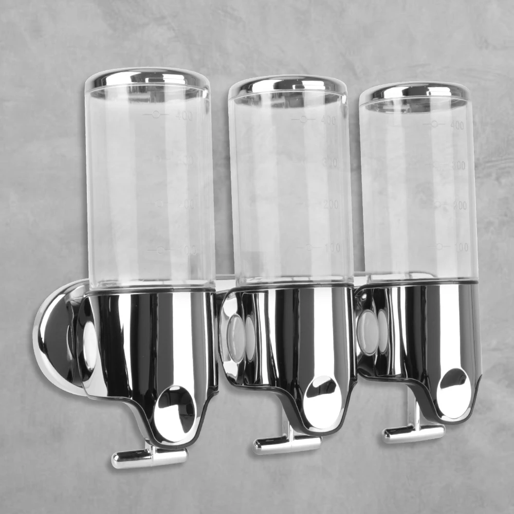 

Shampoo Dispenser Foam Soap Dispenser Hand Sanitizer Holder Liquid Soap Lotion Dispenser Wall Mounted Bathroom Accessories