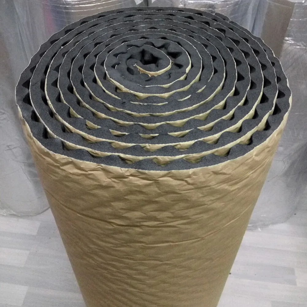 

1pc 2cm Car Sound Deadener Noise Insulation Acoustic Dampening Foam Subwoofer Mat Sound Insulation Cotton Foam Accessories