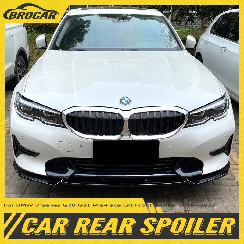 Передний спойлер для BMW 3 серии G20 G21 2019 -2022 320i 325i